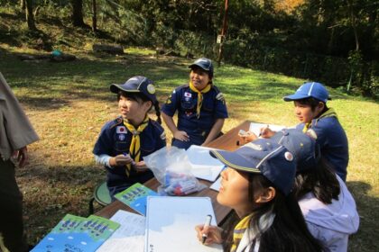 2025年11月16　カブ隊の月の輪準備（５年生のみ）