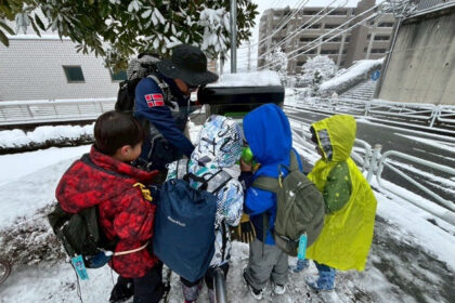 2026年2月8　カブ隊の追跡ハイク